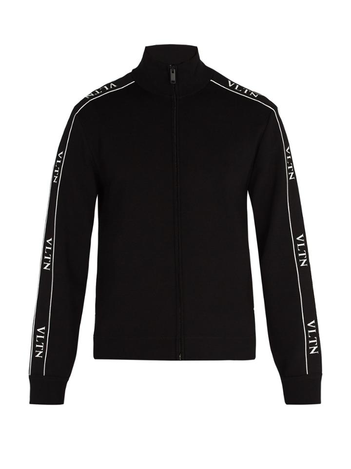 Valentino Logo-intarsia Track Top