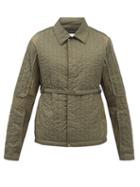 Craig Green - Quilted-panel Belted Ripstop Jacket - Mens - Green