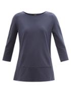 Ladies Rtw Weekend Max Mara - Multia T-shirt - Womens - Navy