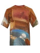 Matchesfashion.com Bless - Holiday Chalet Photographic Print Cotton T Shirt - Mens - Multi