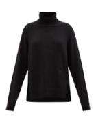 Chlo - Roll-neck Cashmere Sweater - Womens - Black