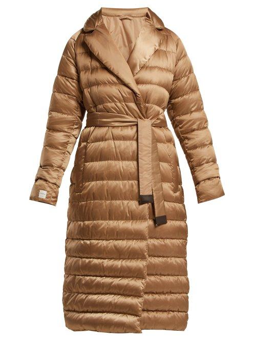 Matchesfashion.com S Max Mara - Noveco Coat - Womens - Light Brown