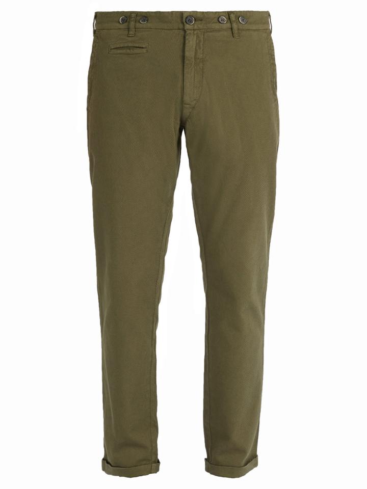 Barena Venezia Rampin Stretch-cotton Twill Trousers