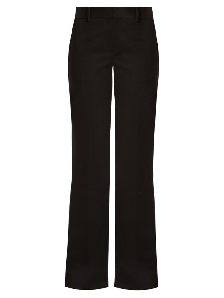 Bella Freud 1976 Contrast-striped Wool-blend Trousers