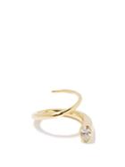 Matchesfashion.com Katkim - Pear Crescendo Diamond & 18kt Gold Ring - Womens - Yellow Gold