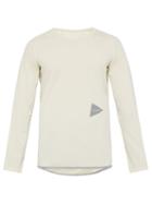 Matchesfashion.com And Wander - Logo Patch Raglan Jersey T Shirt - Mens - White