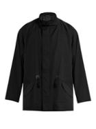 Yohji Yamamoto Detachable-scarf Wool Overcoat