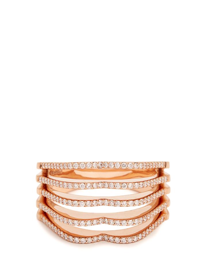 Raphaele Canot Omg! Diamond & Pink-gold Ring