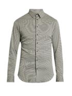 Giorgio Armani Mini Zigzag-print Cotton-jersey Shirt