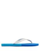 Matchesfashion.com Orlebar Brown - Haston Rubber Flip Flops - Mens - Blue Multi