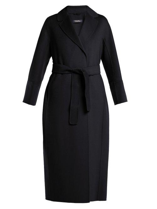 Matchesfashion.com S Max Mara - Aronalu Coat - Womens - Navy