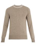 Bottega Veneta Striped-neck Cashmere Sweater