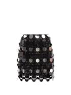 Paco Rabanne - Fleur Chainmail Mini Skirt - Womens - Black