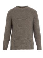 Iris Von Arnim Jacob Crew-neck Cashmere Garter-knit Sweater