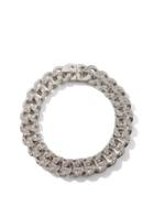 Matchesfashion.com Givenchy - Crystal-embellished Medium G-chain Choker - Womens - Crystal