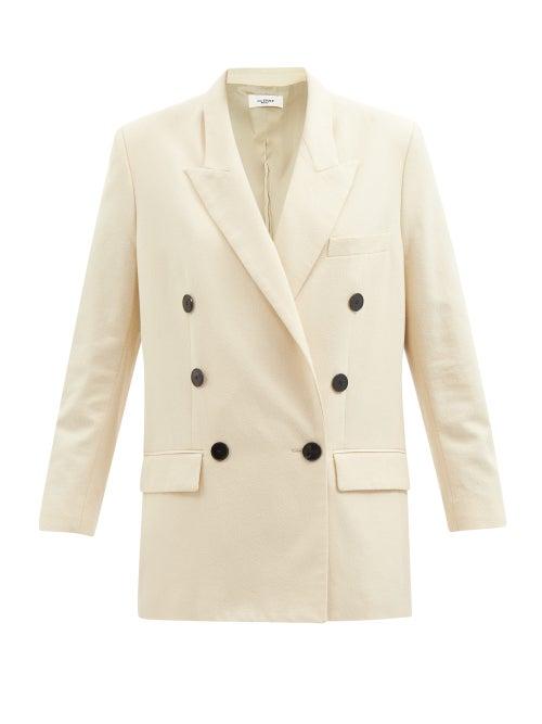 Isabel Marant Toile - Leagaya Boucl-twill Blazer - Womens - Ivory
