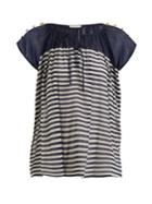 Mes Demoiselles Fregate Striped Cotton Top