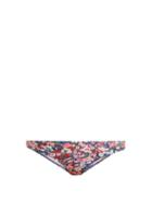 Matchesfashion.com Ephemera - Liberty Classic Low Rise Bikini Briefs - Womens - Blue Multi