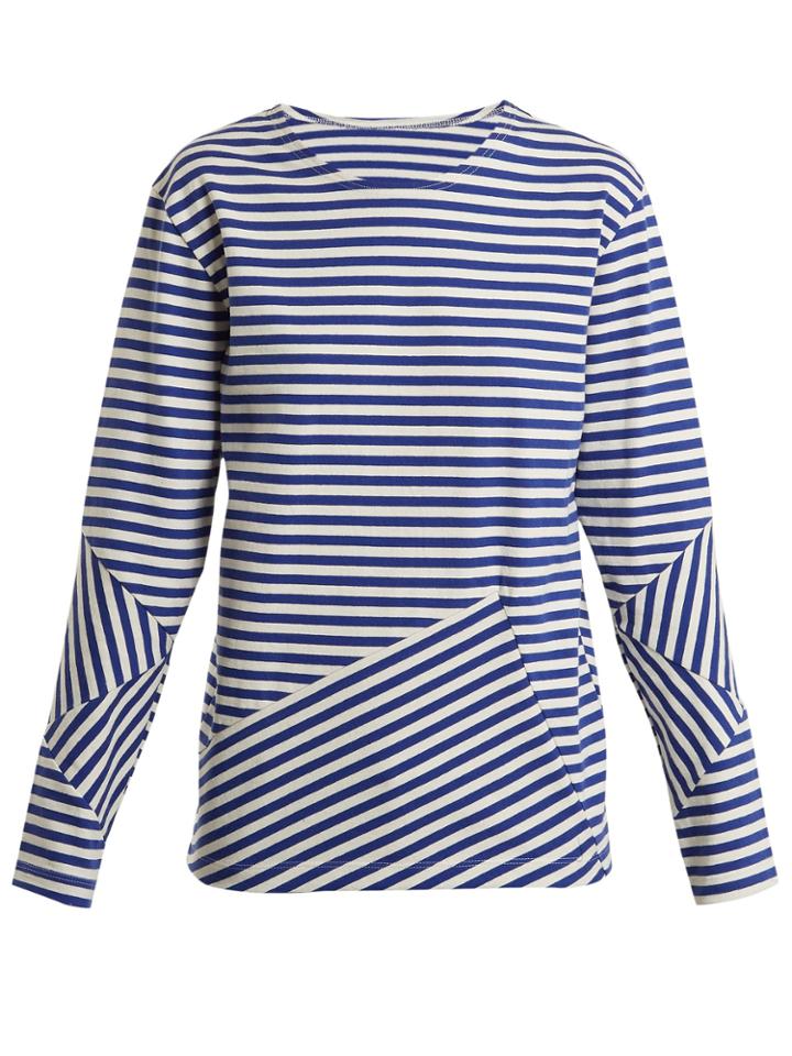 Myar Rut00 Russian Long-sleeved Striped Top