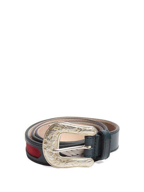 Matchesfashion.com Isabel Marant - Tigoo Leather Belt - Womens - Green