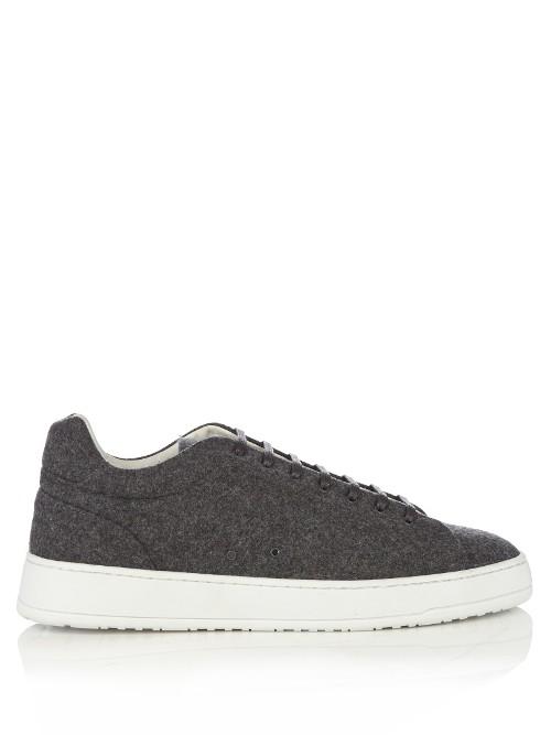 Etq Amsterdam Low 4 Wool Felt Trainers