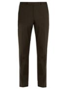 Ermenegildo Zegna Slim-leg Cotton-twill Chino Trousers