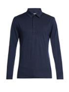 Orlebar Brown Linwood Long-sleeved Wool Polo Shirt