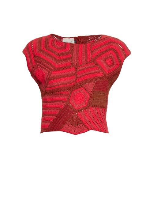 Rachel Comey Crochet Cropped Top