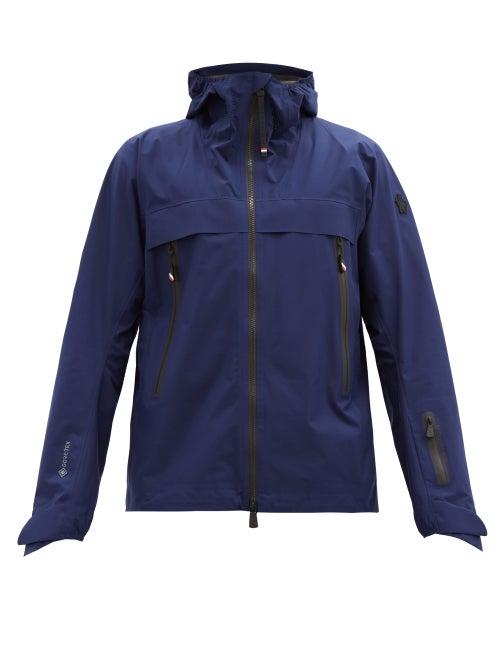 Matchesfashion.com Moncler Grenoble - Villair Gore-tex Hooded Ski Jacket - Mens - Navy