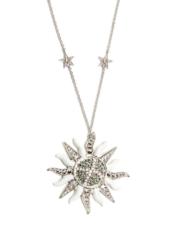 Roberto Cavalli Sun-embellished Necklace