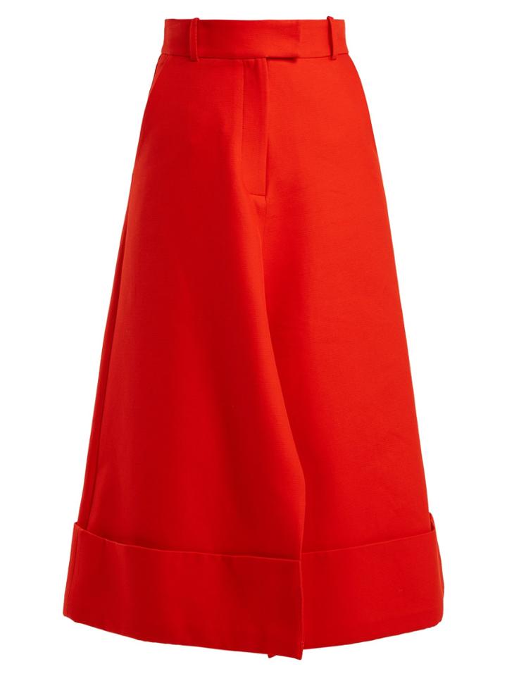 A.w.a.k.e. Turned-hem Cotton Skirt