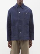 Jacquemus - Yel Organic-cotton Denim Worker Jacket - Mens - Navy