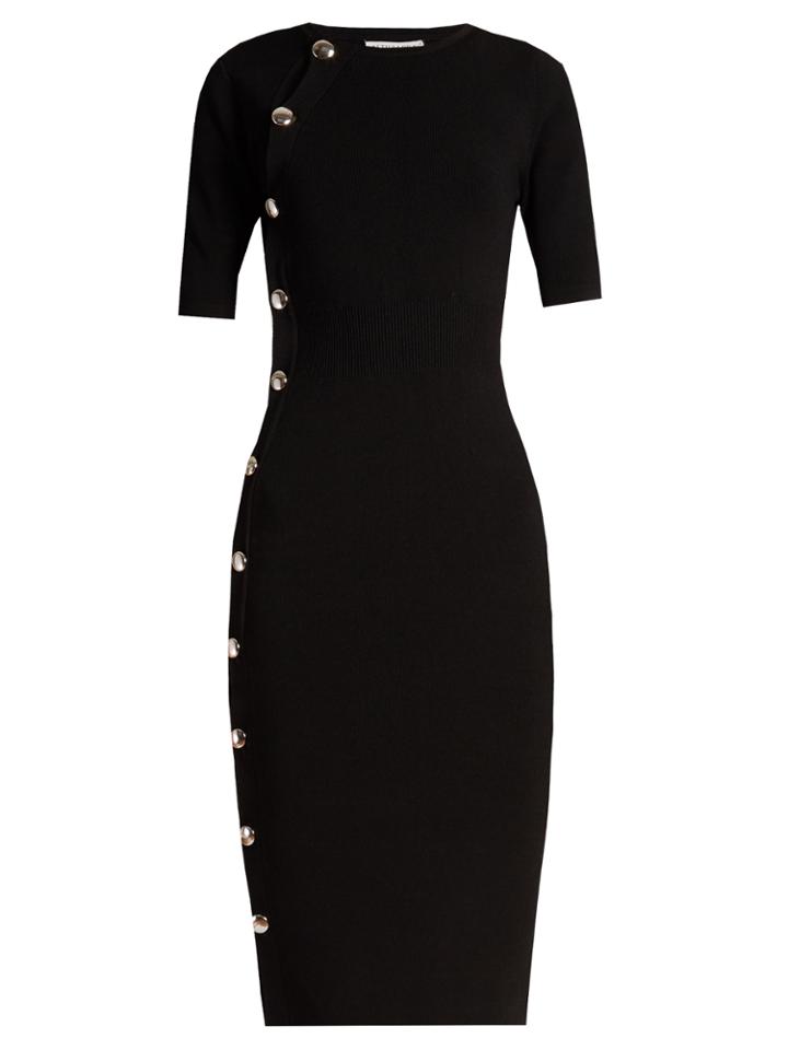 Altuzarra Kimiko Button-through Knit Dress