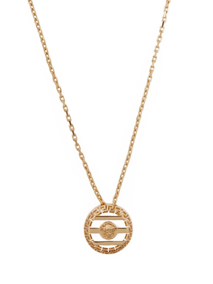 Versace Medusa Cut-out Pendant Necklace