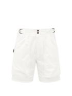 Isabel Marant - Frayne High-rise Cotton-sateen Shorts - Womens - Ivory