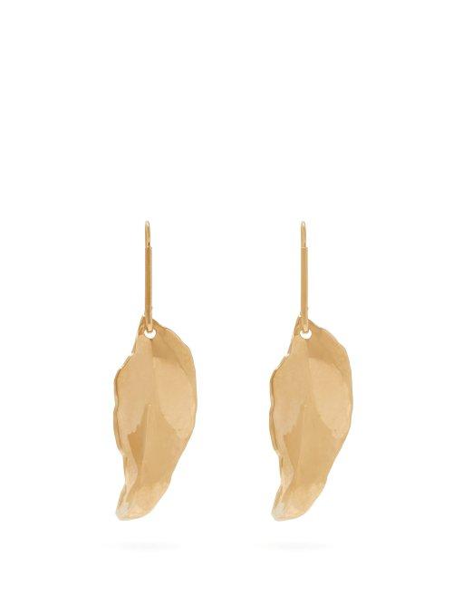 Matchesfashion.com Marni - Leaf Hook Earrings - Womens - Gold