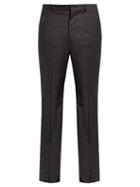 Bottega Veneta Slim-fit Wool-blend Flannel Trousers