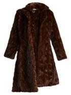 Vetements Double-layered Reworked Mink-fur Coat