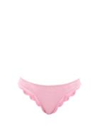 Marysia - Broadway Scalloped Bikini Briefs - Womens - Mid Pink