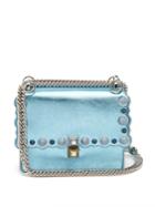 Fendi Kan I Small Canvas And Leather Cross-body Bag