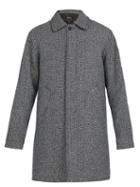 Matchesfashion.com A.p.c. - Ivan Wool Blend Coat - Mens - Grey Multi
