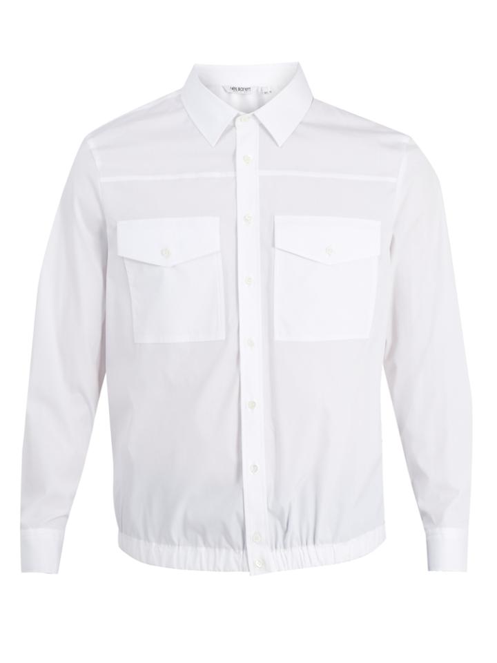 Neil Barrett Utility Pocket Cotton-blend Shirt