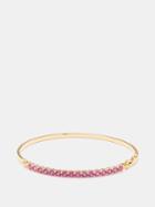 Melissa Kaye - Lenox Sapphire & 18kt Gold Bracelet - Womens - Pink Multi
