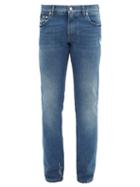 Matchesfashion.com Dolce & Gabbana - Washed Skinny-leg Jeans - Mens - Blue