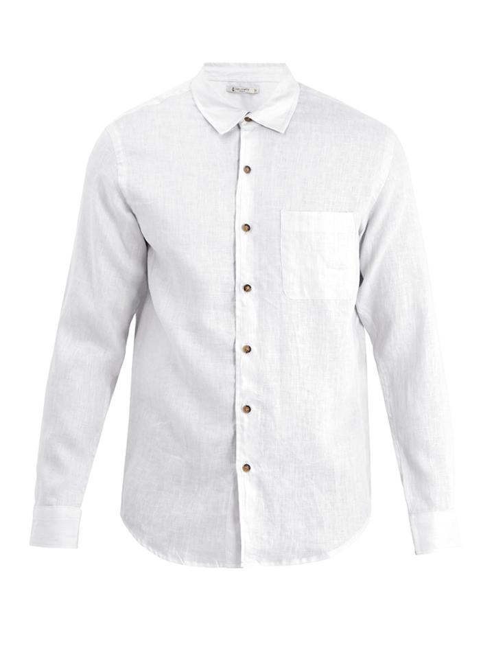 Retromarine Classic Raw-linen Shirt