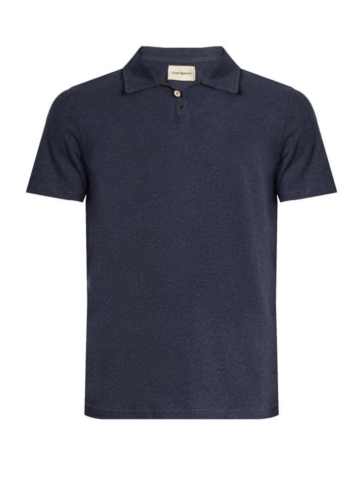 Oliver Spencer Warren Cotton Polo Shirt