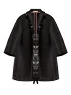 Matchesfashion.com Marni - Sequin Embellished Oversized Coat - Womens - Black