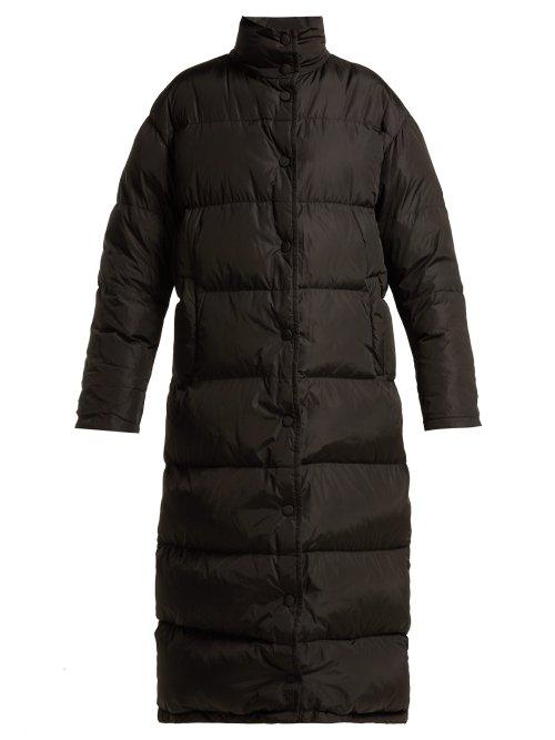 Matchesfashion.com Prada - Down Quilted Technical Nylon Padded Coat - Womens - Black