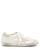 Golden Goose Deluxe Brand Super Star Low-top Shearling-lined Trainers