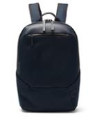 Matchesfashion.com Troubadour - Explorer Apex Grained-leather Backpack - Mens - Navy